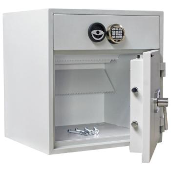 Preview: Rottner Schubladentresor D1-70 EL/EL lichtgrau T05893